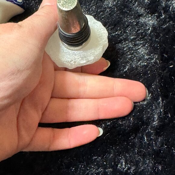 Set Of 3 Wine Bottle Stoppers Decorative Silver Glass & Ceramic Designs Stoller - Picture 6 of 6